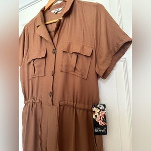Brown jumpsuit